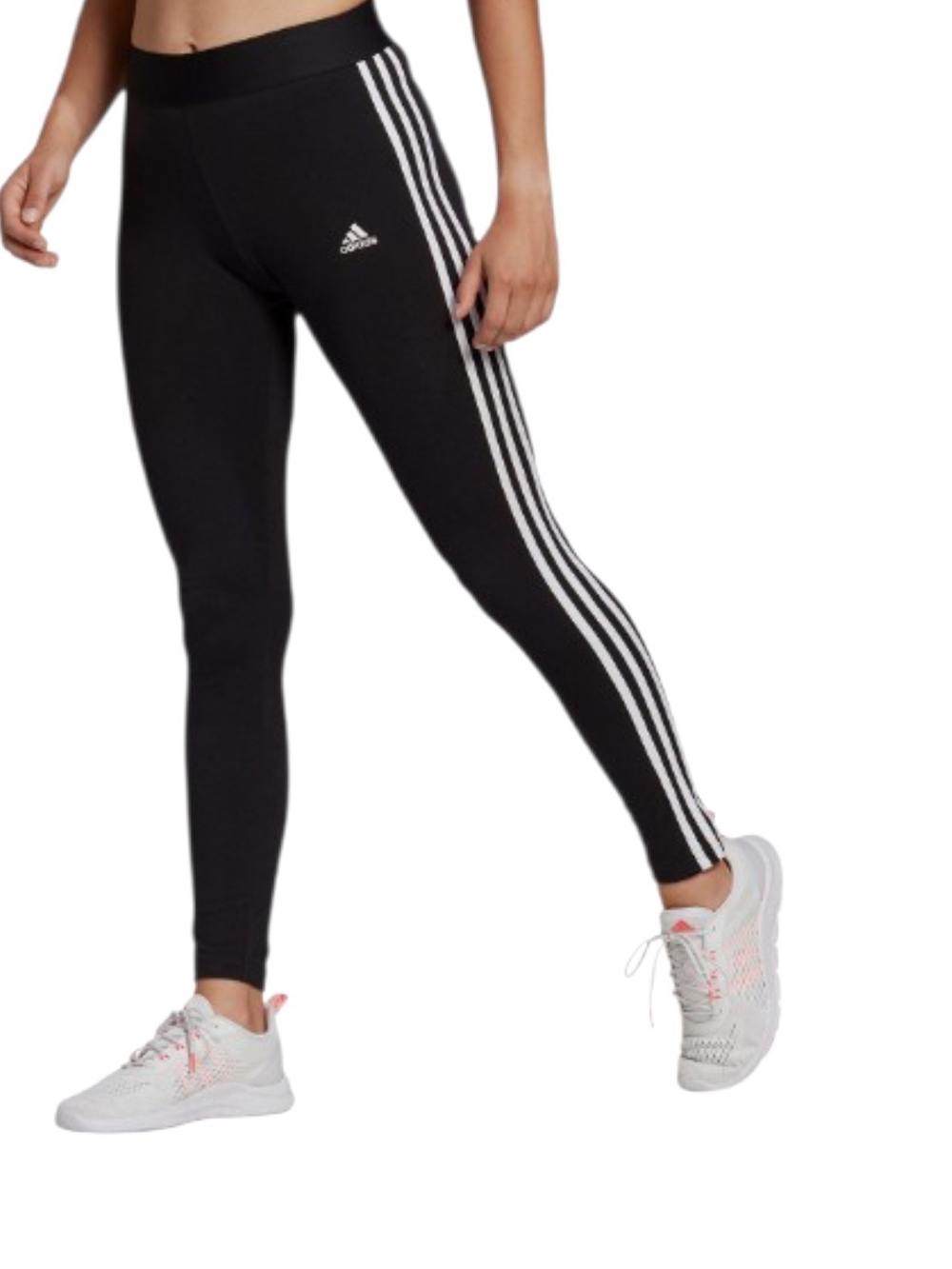 Adidas Black 3-Stripe Leggings